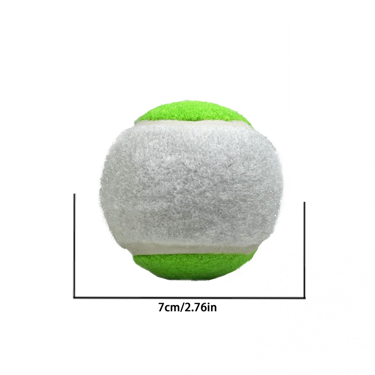 4pcs Training Tennis Ball Practice Ball With Bag for Beginners
