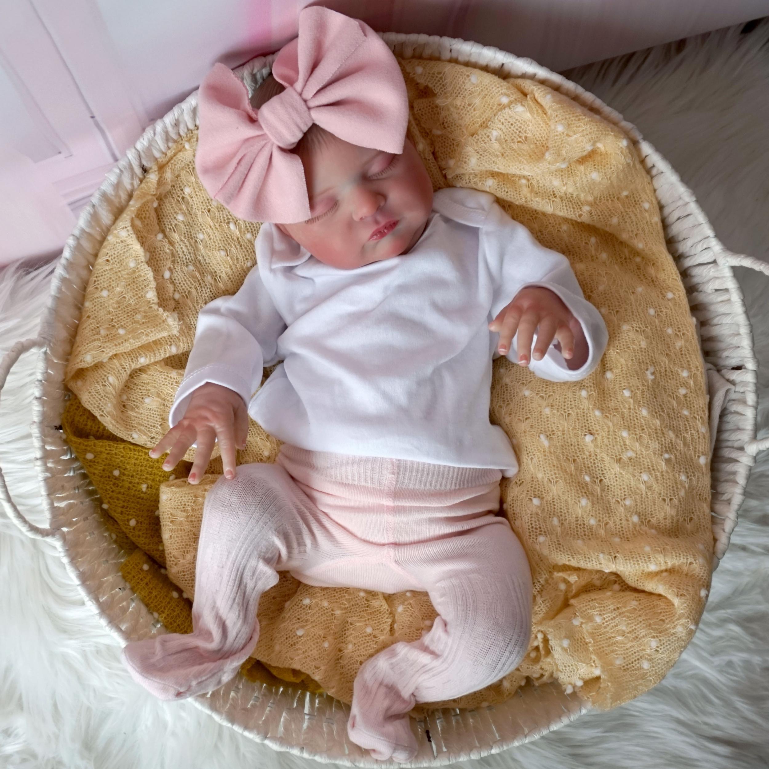 Realistic Reborn Baby Doll Sleeping Newborn Infant Doll
