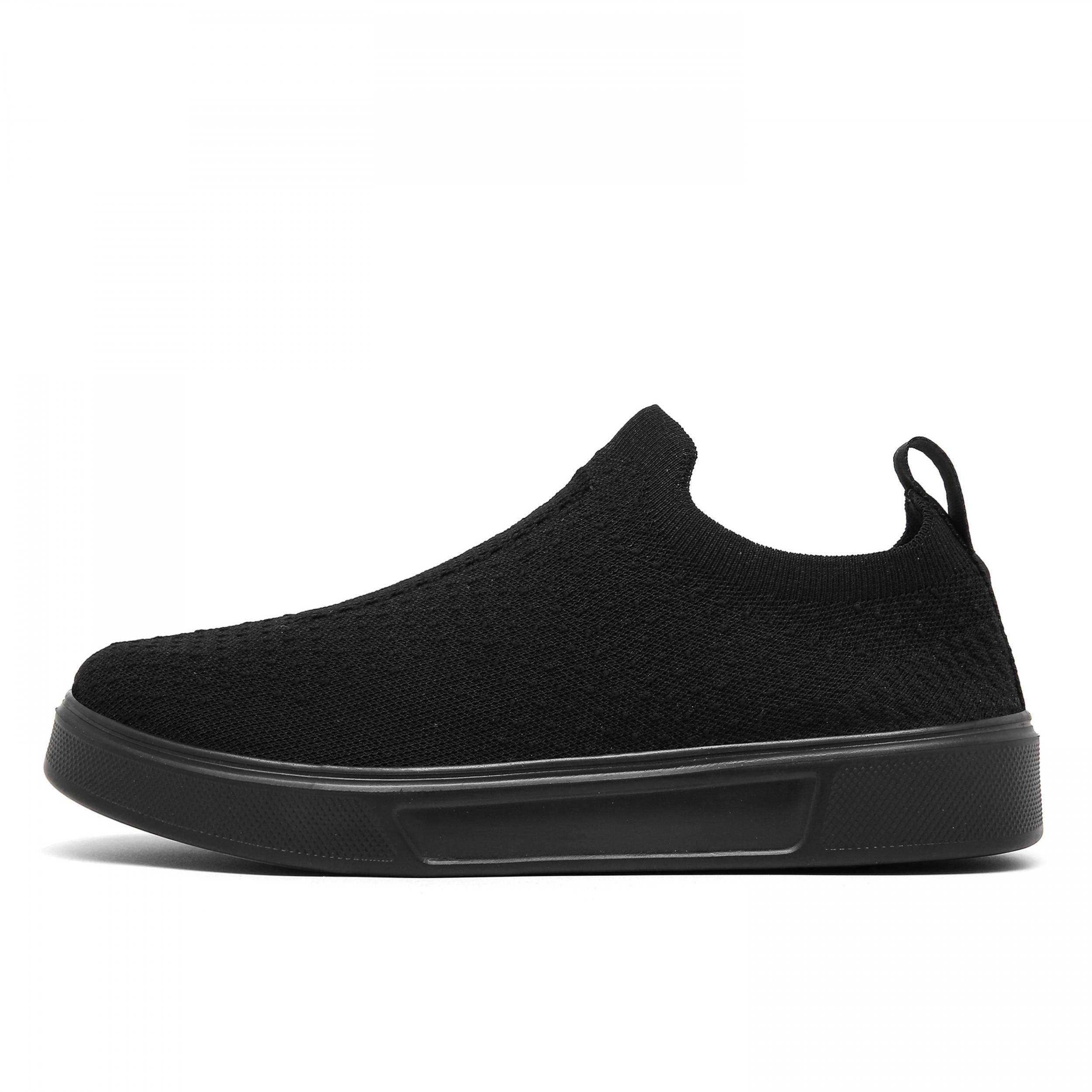 Solid Mesh Lightweight Woven Shoes Breathable Non Slip Running Shoes
