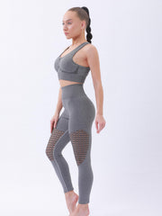 Women's Cut out High Waisted Yoga Leggings