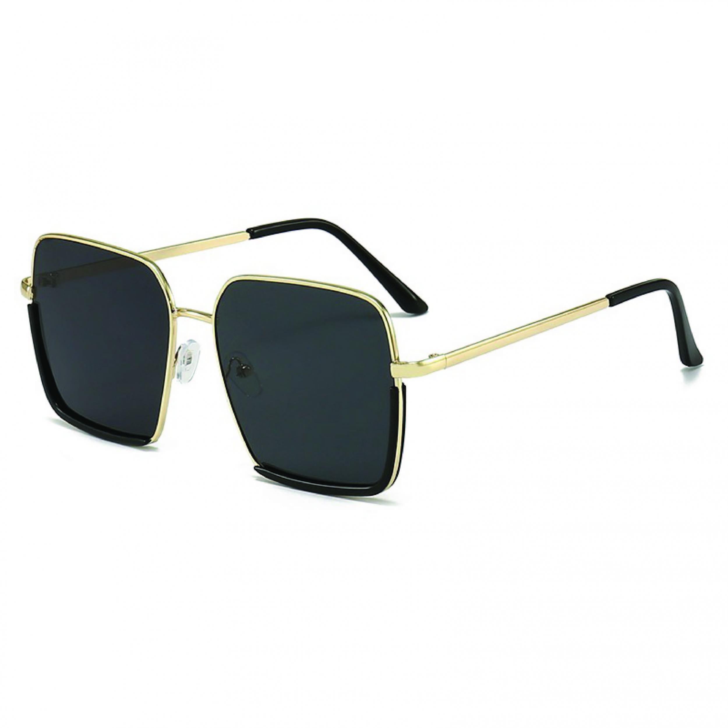 Ombre Lens Sunglasses Metal Frame UV400