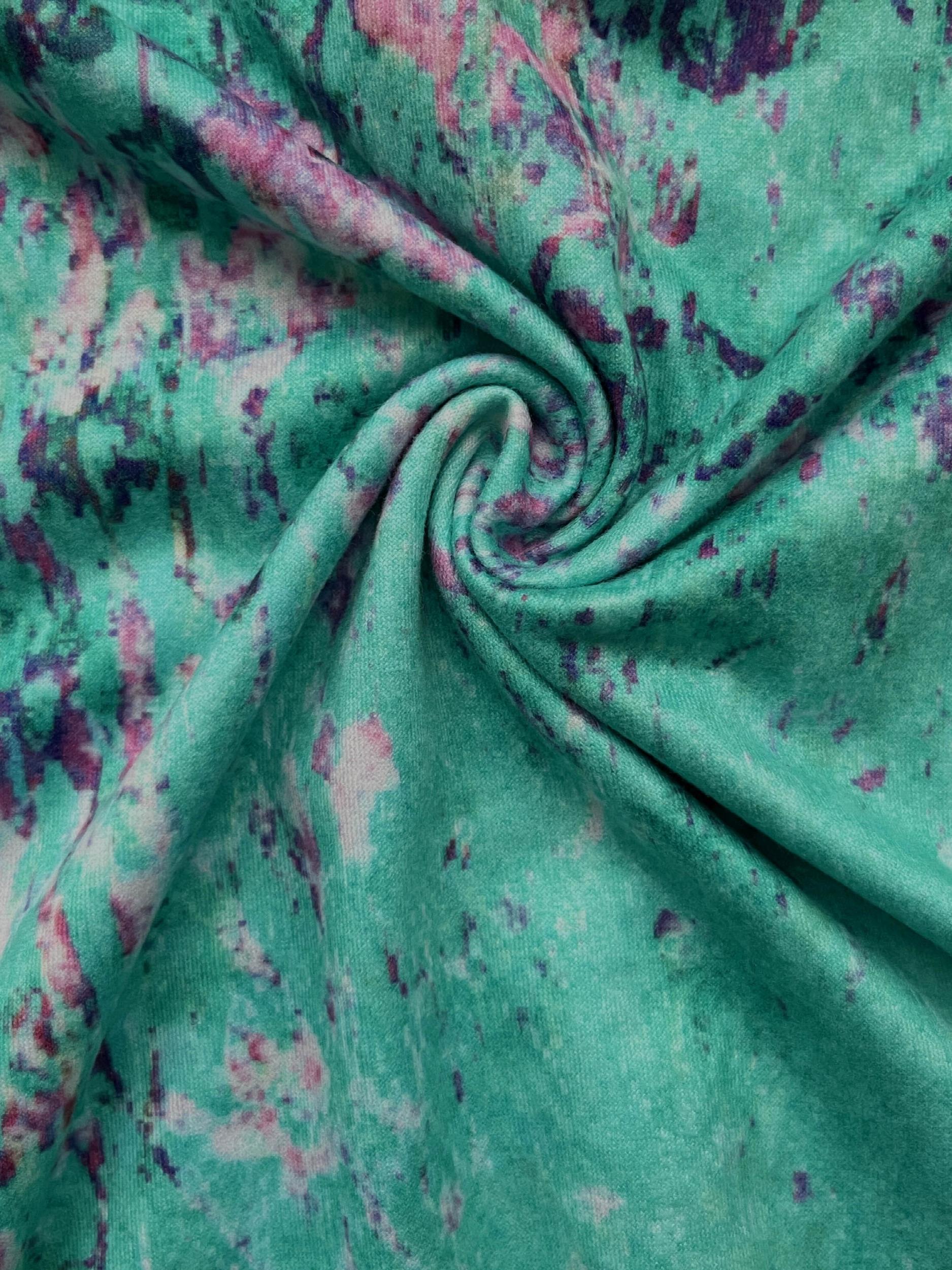 Floral Print V Neck Dress Plus Size Short Sleeve