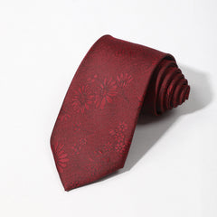 Men's Business Floral Pattern Tie