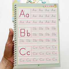 Adult Handwriting Practice Workbook Cursive & Print Tracing with Pen