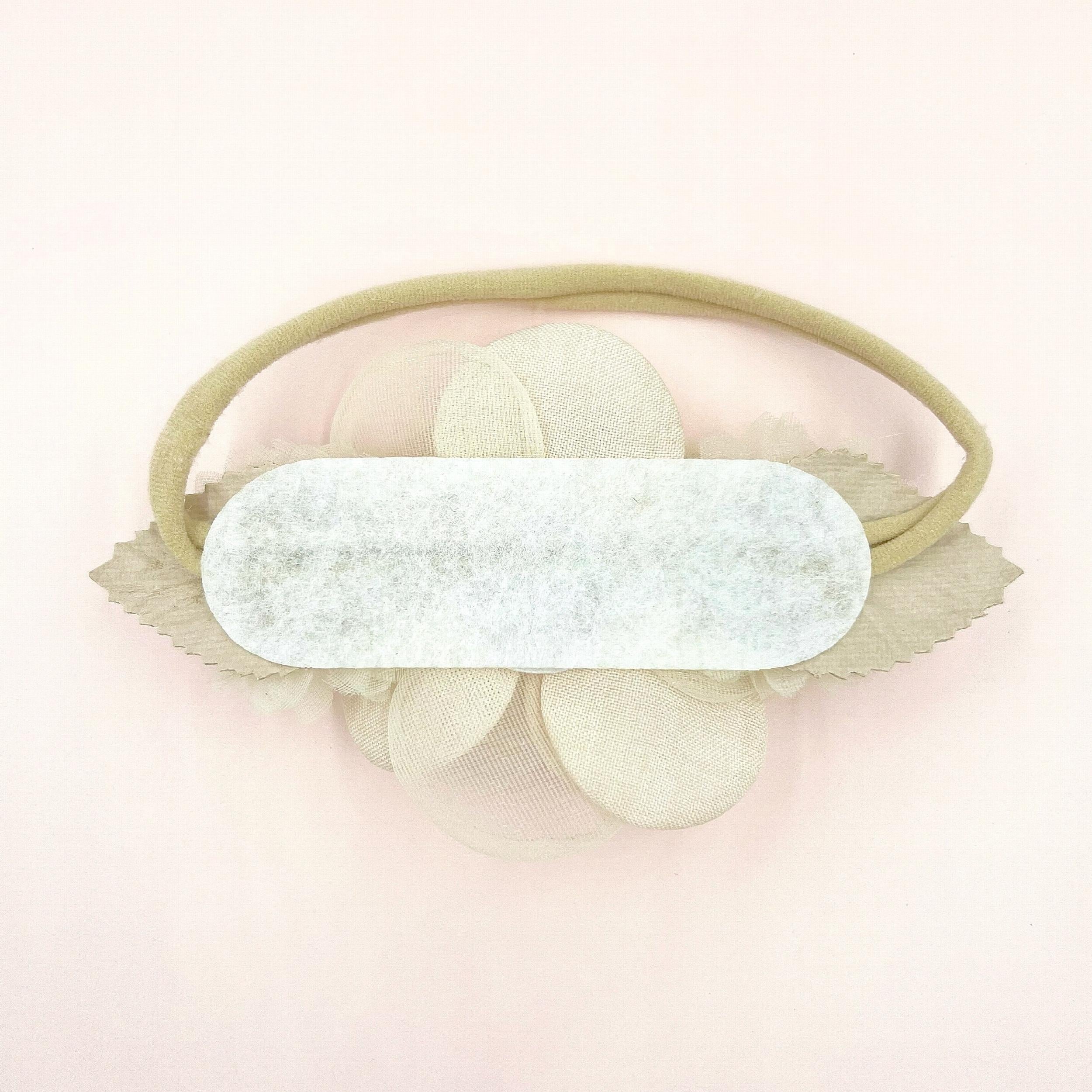 Sweet Mesh Flower Headband Hair Clips Set for Baby Girls