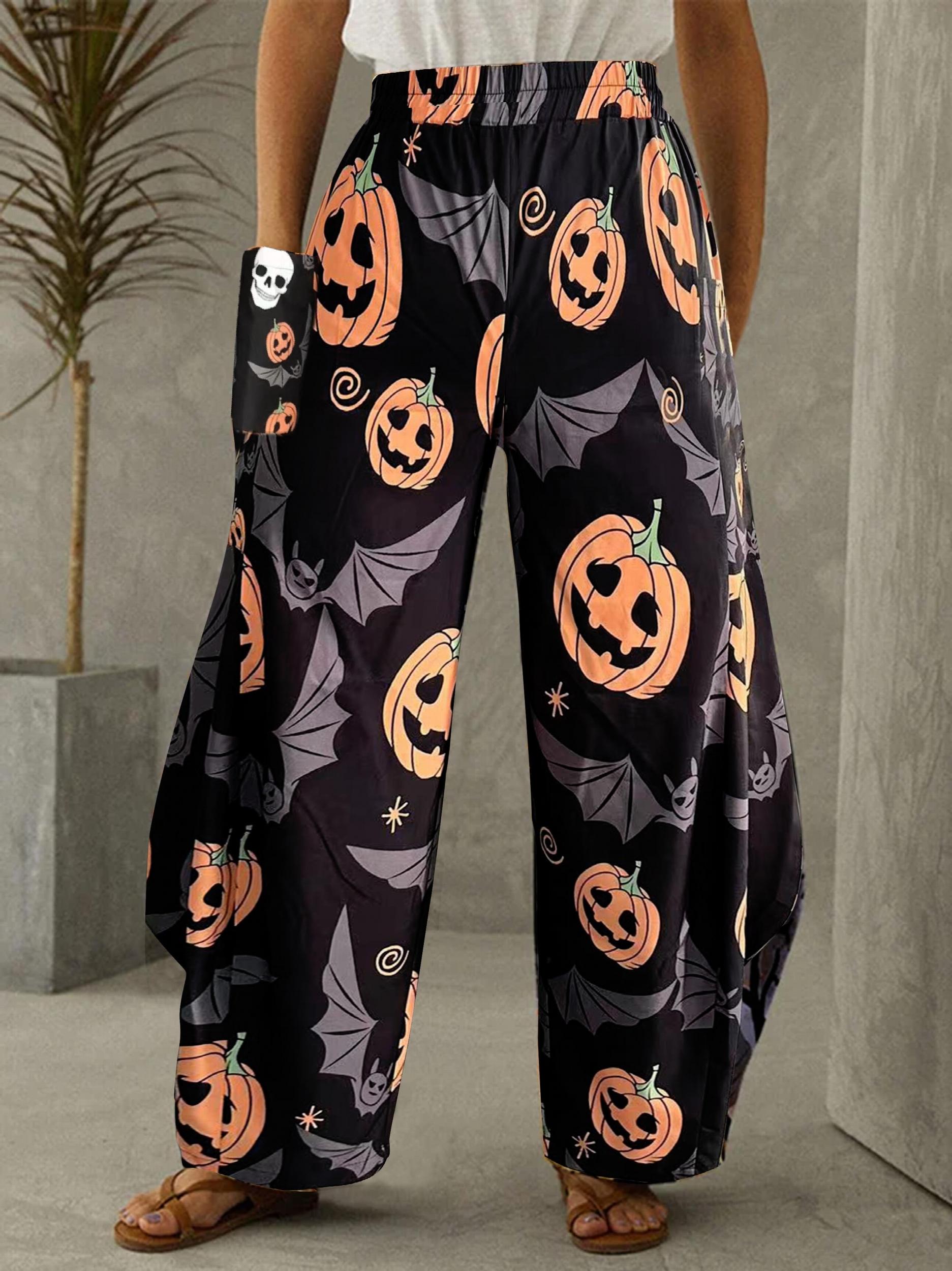 Women's Plus Painting Print High Rise Harem Trousers