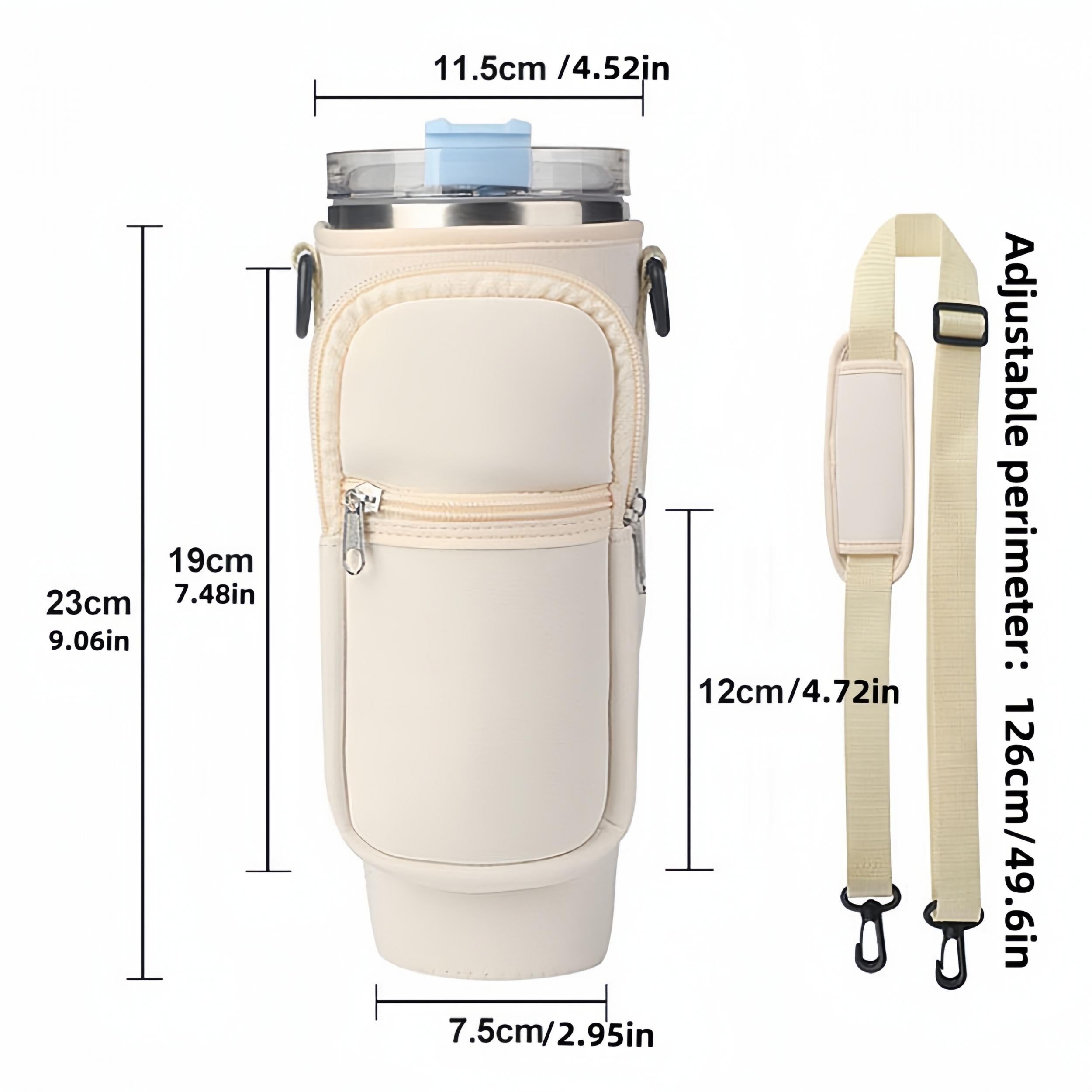 3pcs Reusable Silicone Curved Straws for 32-40oz Tumblers with Carrier Bag