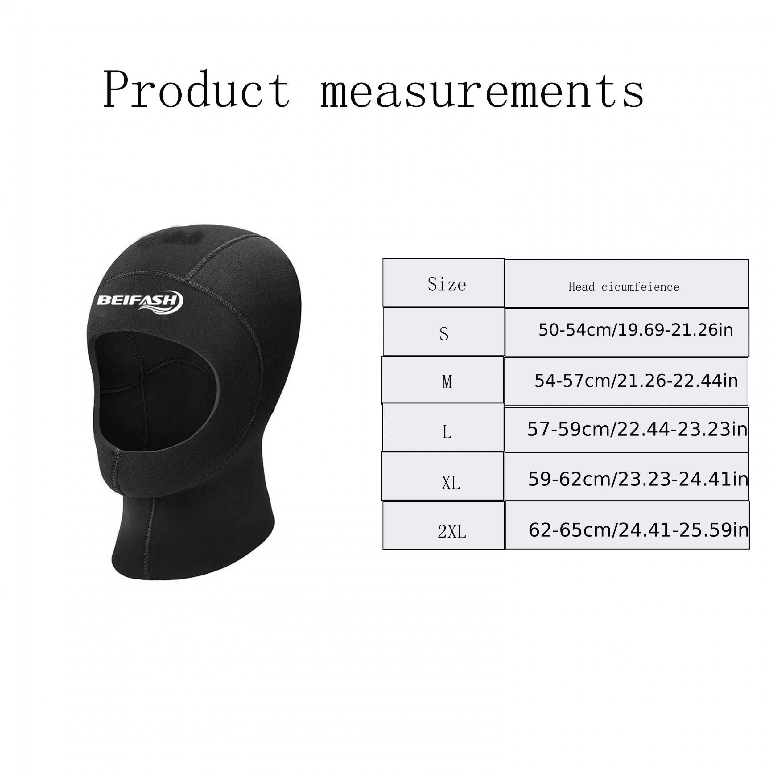 3MM Anti Cold Sunscreen Warm Diving Hat Winter Swimming Hat