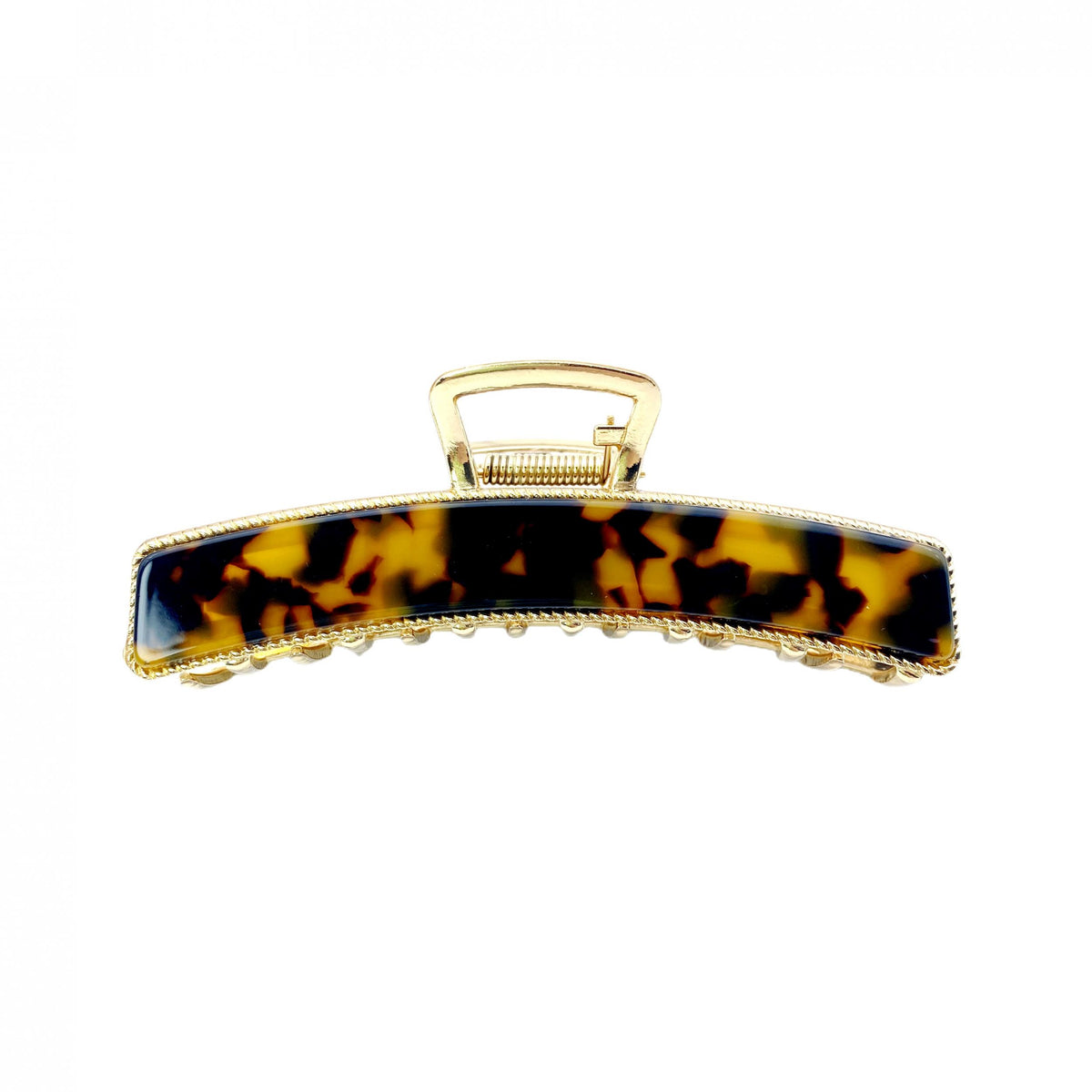 Leopard Pattern Hair Claw Plaid Ponytail Holder Hair Accessories