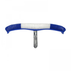 Flexible Bristle Brush Aluminum Handle Clean Pool Walls Tile Floors