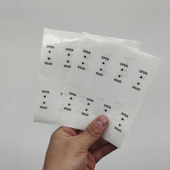320pcs Adhesive Label Packaging Sealing Sticker