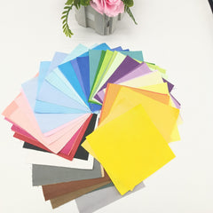 50pcs Colorful Twill Solid Fabric Precut for Patchwork
