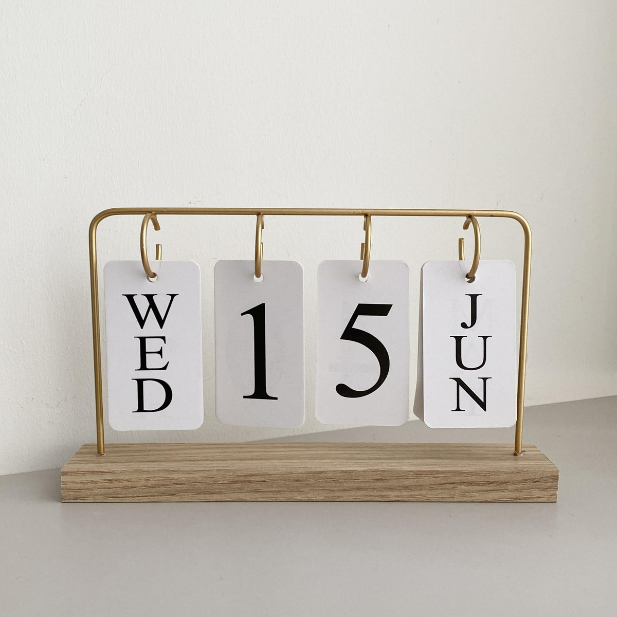 Creative DIY Desktop Calendar Office Decoration Holiday Calendar