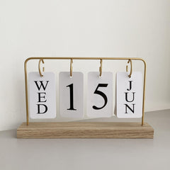 Creative DIY Desktop Calendar Office Decoration Holiday Calendar