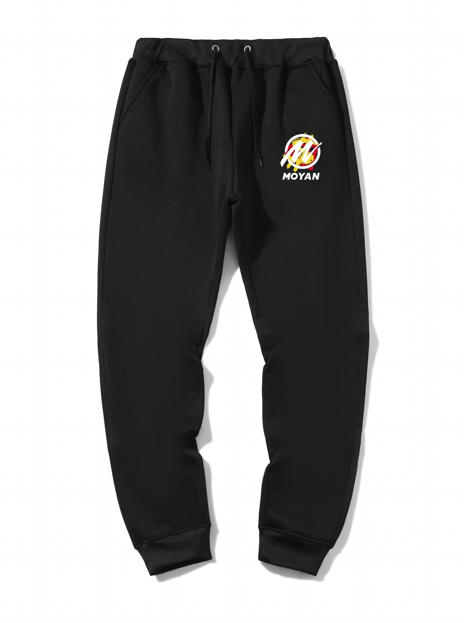 Men's Graphic Print Jogger Sweatpants