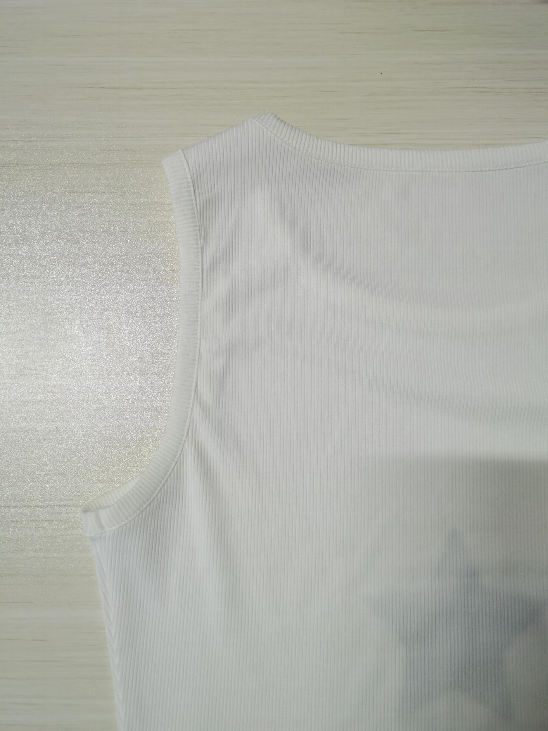Y2K Star Print Tank Top Crew Neck Slim Sleeveless