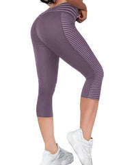 Sexy Mesh Slim Leggings High Waist Elastic Workout Bottoms