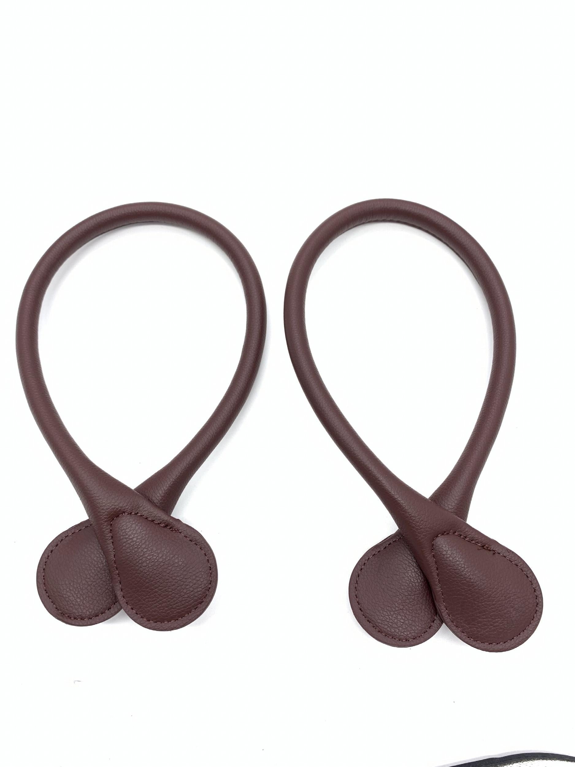 Pair of Long Short Leather Handles for Obag Tote Bag