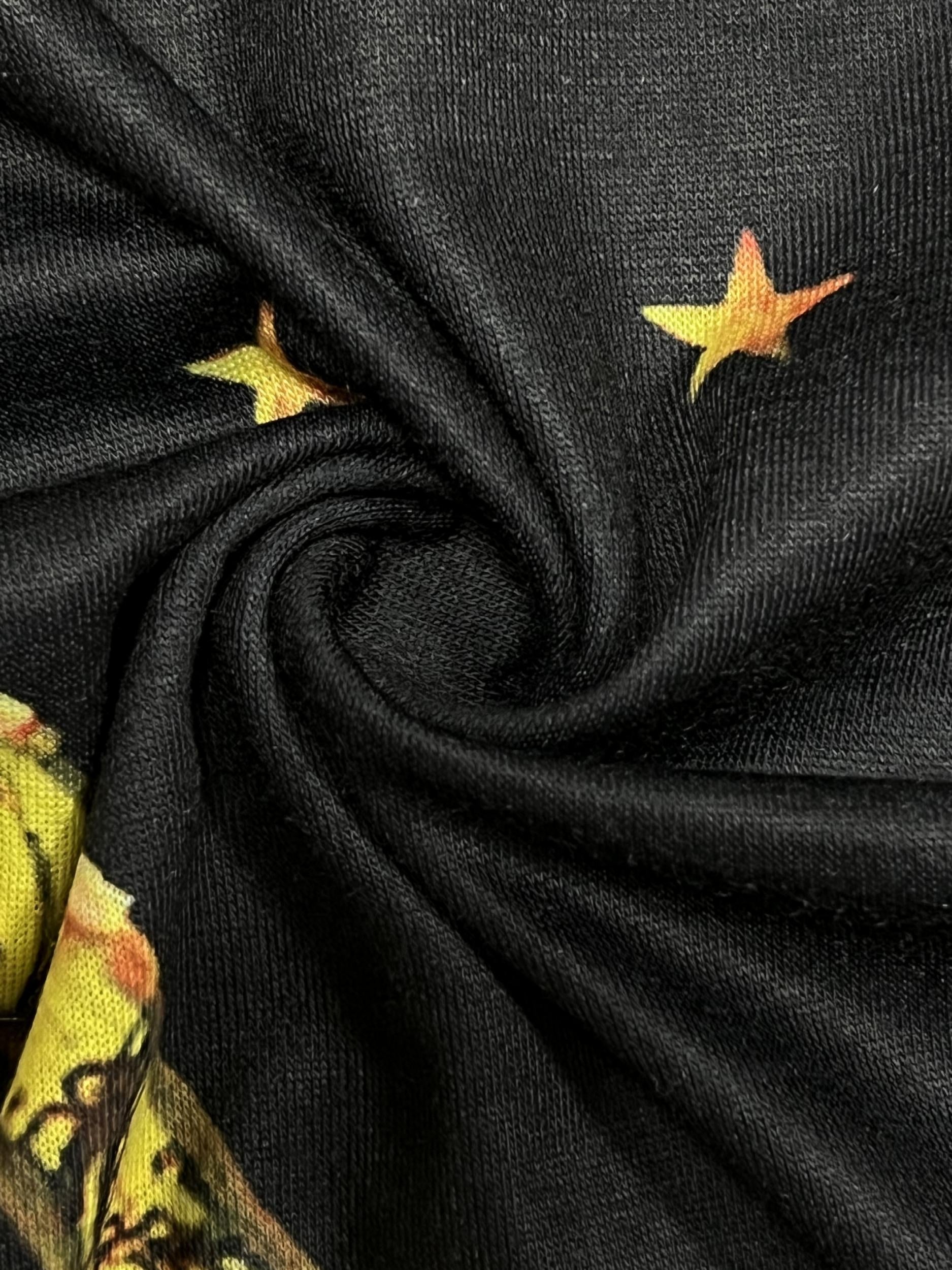 Women's Plus Santa & Reindeer Print High Rise Wide Leg Pants