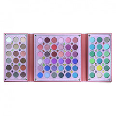 72 Colors Fruit Pattern Eyeshadow Palette Matte Pearly Sequin Makeup Palette