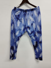  Casual Leggings Women's Plus Random Print High Rise Leggings