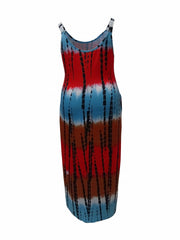  Tie Dye Tank Maxi Dress