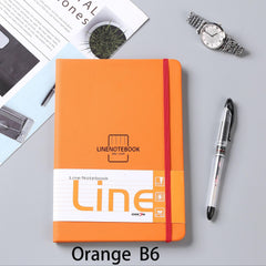 Stylish Strapped Notebook for Class Notes Journaling Business Meetings
