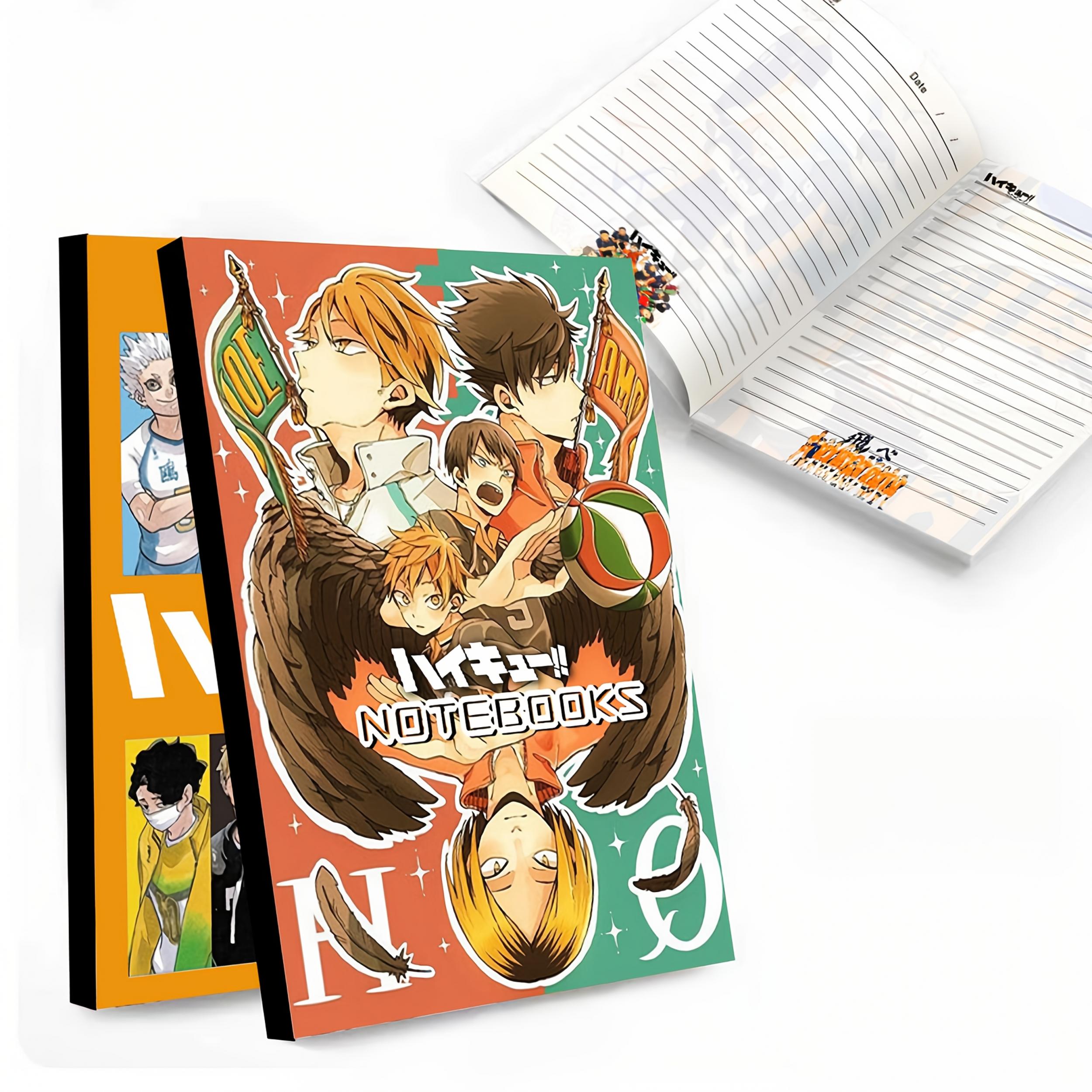 Anime Character Notebook 32 Pages - Vibrant Cover