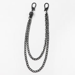 Men's Punk Hip Hop Skull Metal Waist Chain Pants Chain