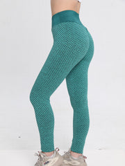 Honeycomb High Waist Yoga Leggings
