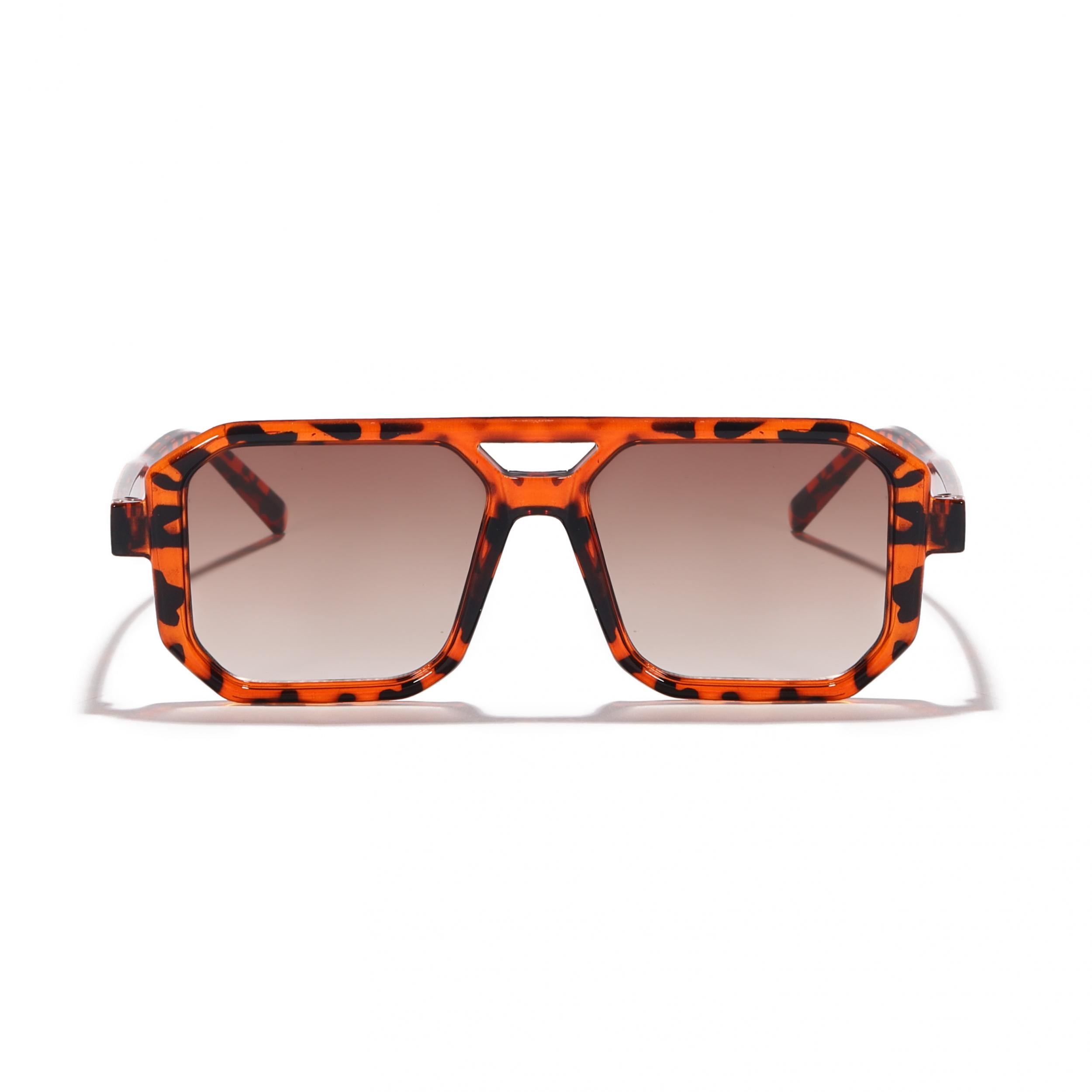 Top Bar Aviator Sunglasses Square Frame Outdoor Glasses UV400