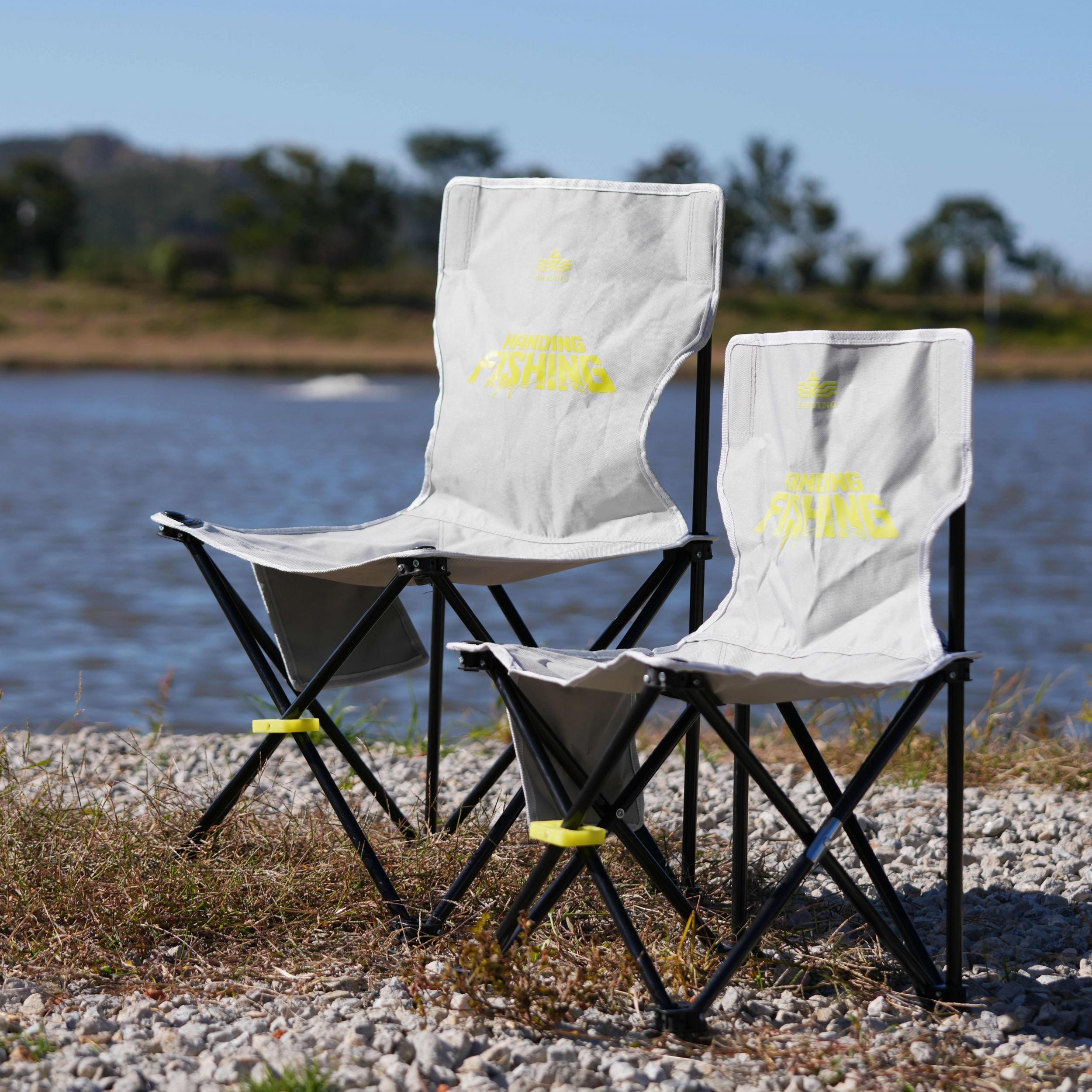 Portable Fishing Chair with Backrest for Outdoor Activities