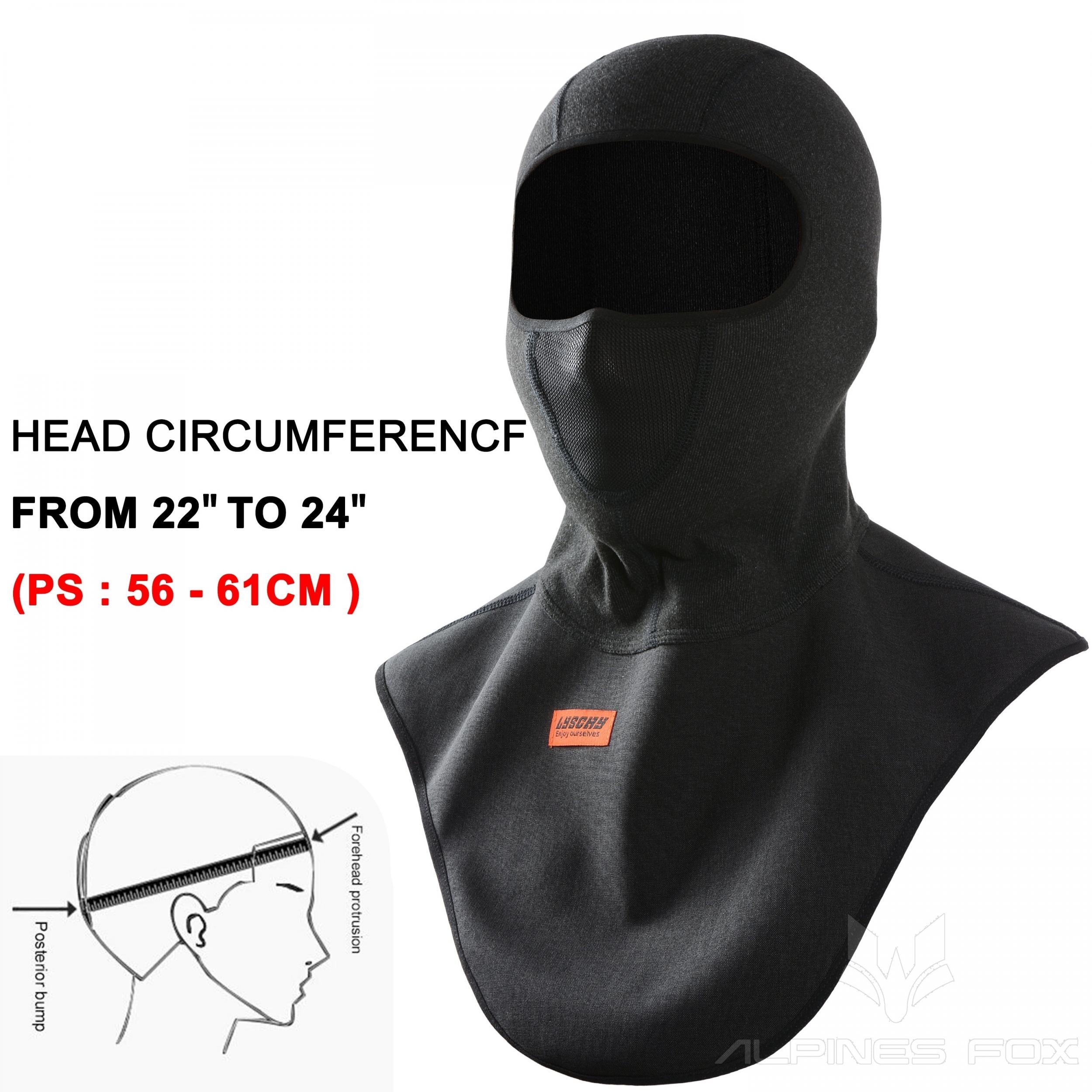 Fleece Thermal Motorcycle Face Mask Winter Balaclava
