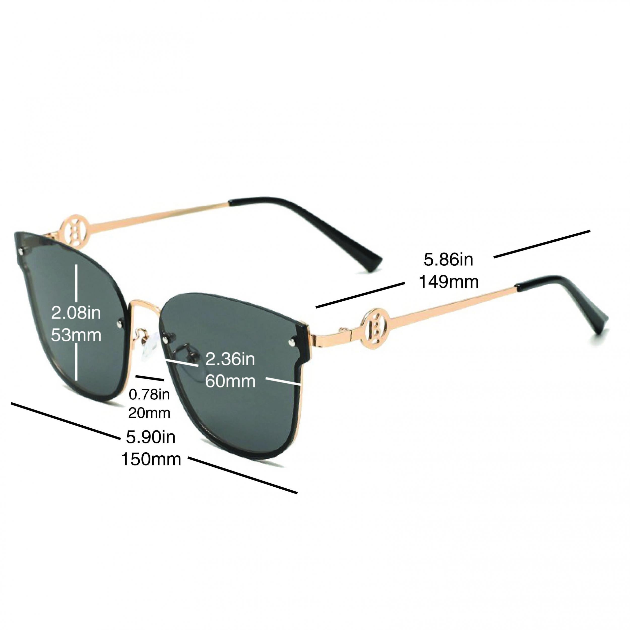 Square Sunglasses Gradient Glasses UV400