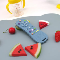 TV Remote Silicone Teething Toy for Babies Soft and Durable
