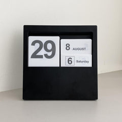Perpetual Calendar Mini DIY Desktop Calendar Office Desktop Decoration