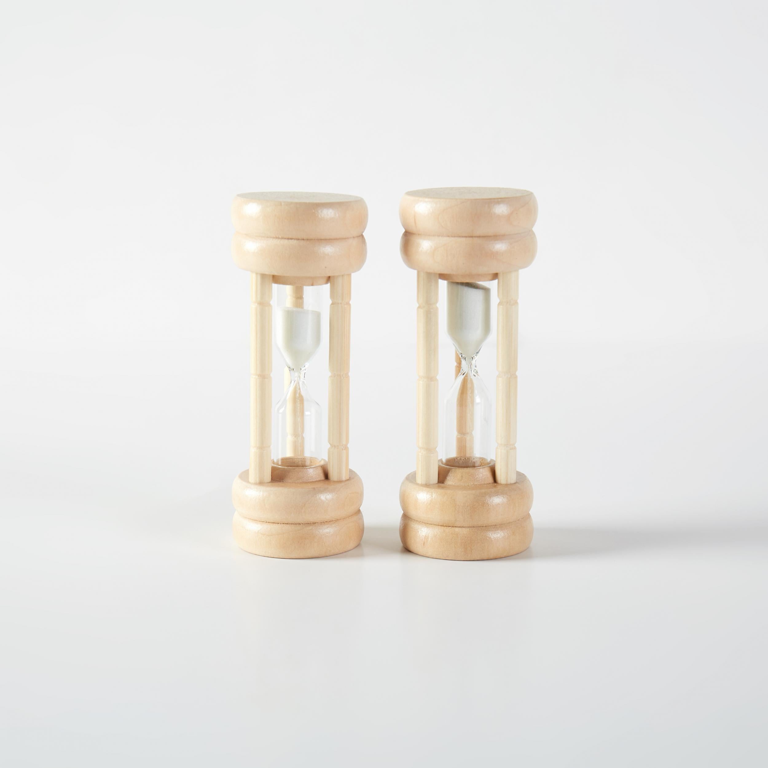 Wooden Retro Hourglass Timer for Time Management