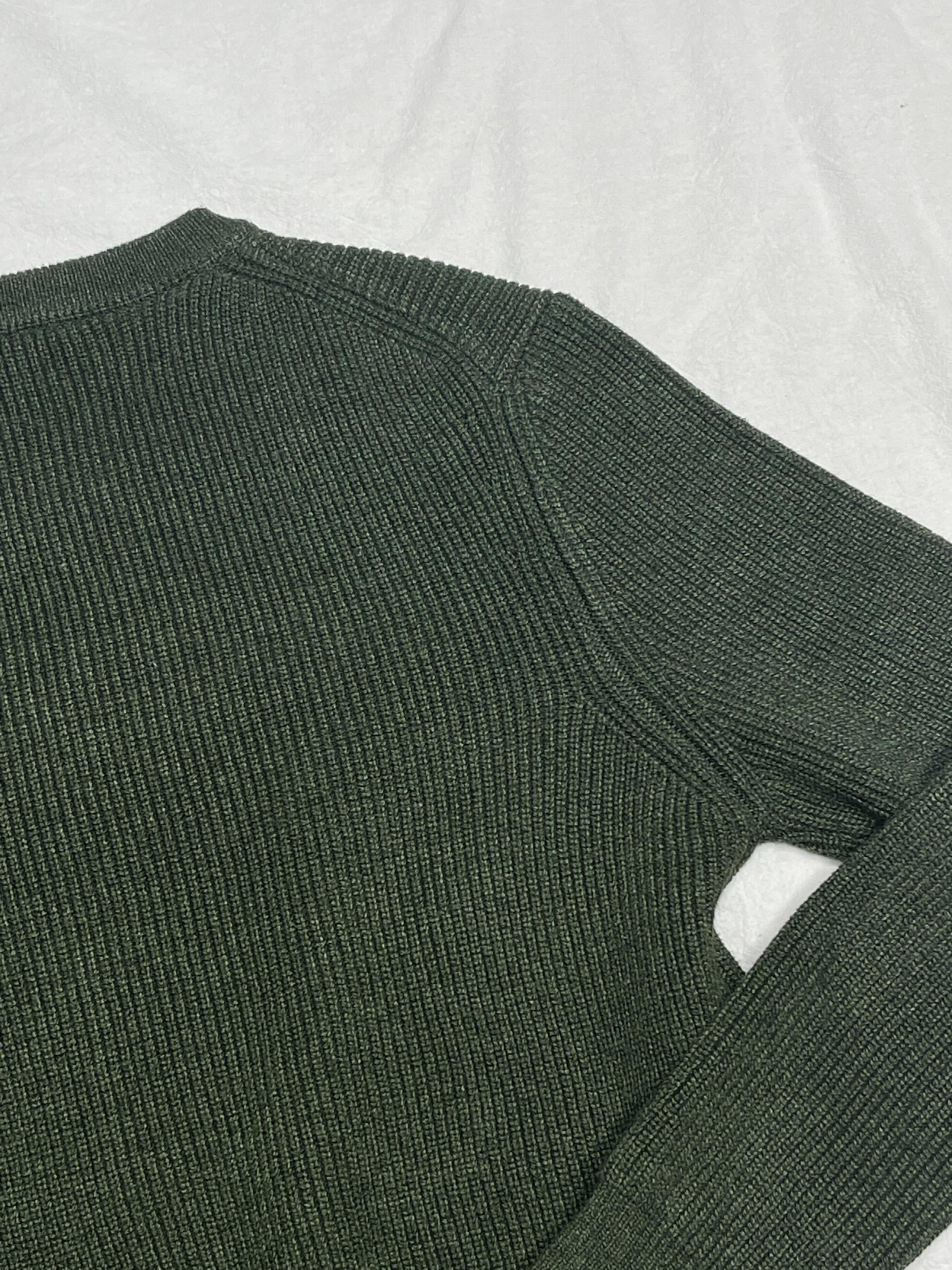 Men's Warm Knitted Sweater High Stretch Pullover for Fall Winter