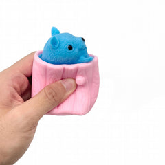 Squirrel Decompression Toy Soft Tricky Toy For Stress Relief