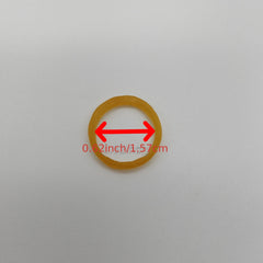 Yellow Rubber Band Binding Office Supplies 8cm Inner Diameter