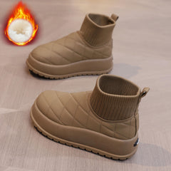 Women's Chunky Snow Boots Non-Slip and Warm Thick Bottom Shoes