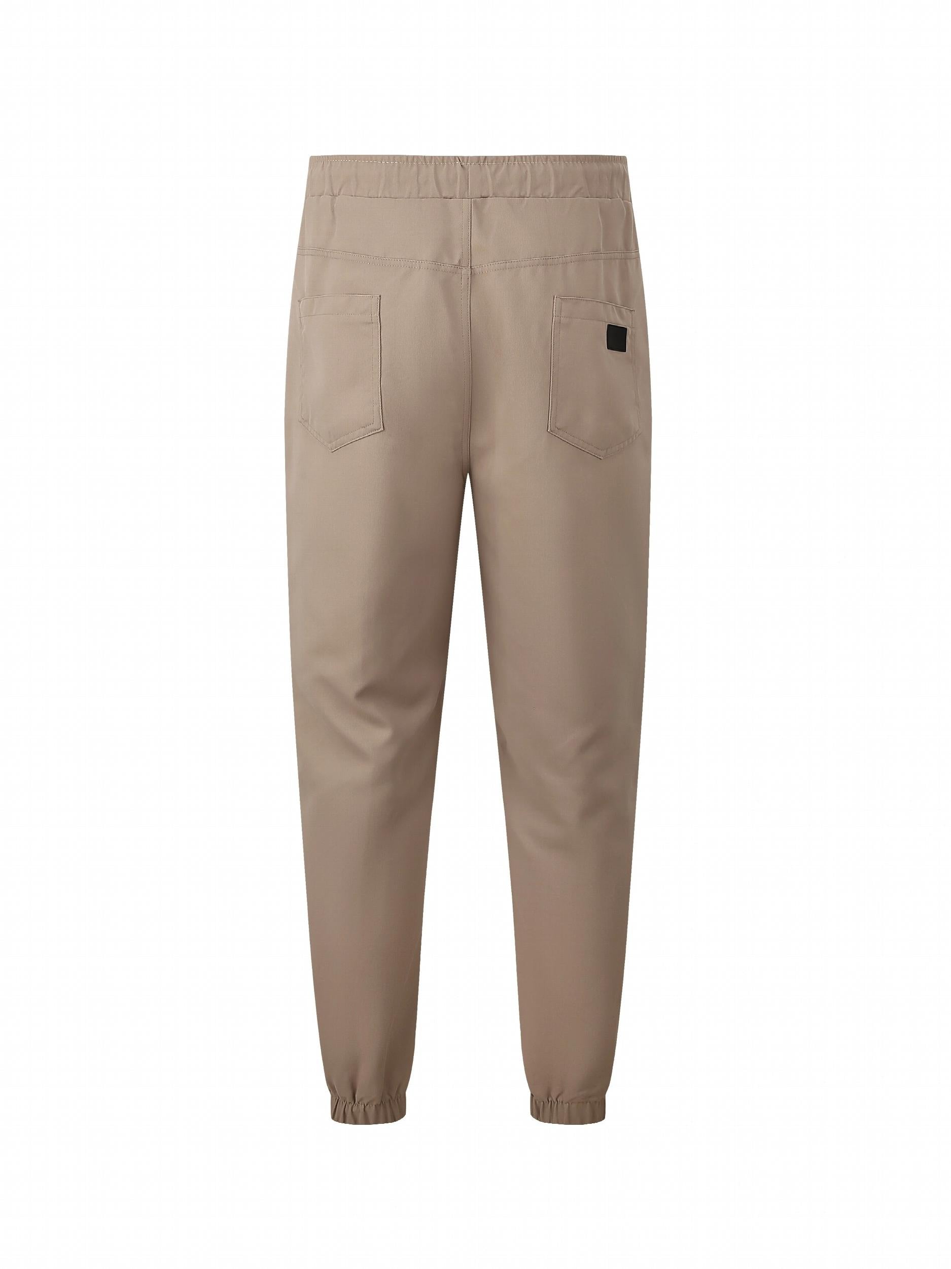 Men's Drawstring Pocket Pants Casual Jogger