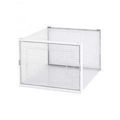 8pc Folding Shoe Storage Box With Lid Dustproof Stackable Shoe Box
