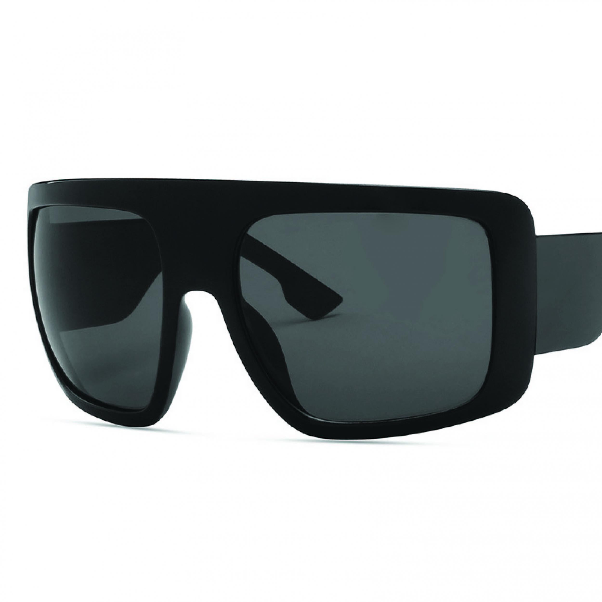 Y2K Square Sunglasses Gradient Shield UV400