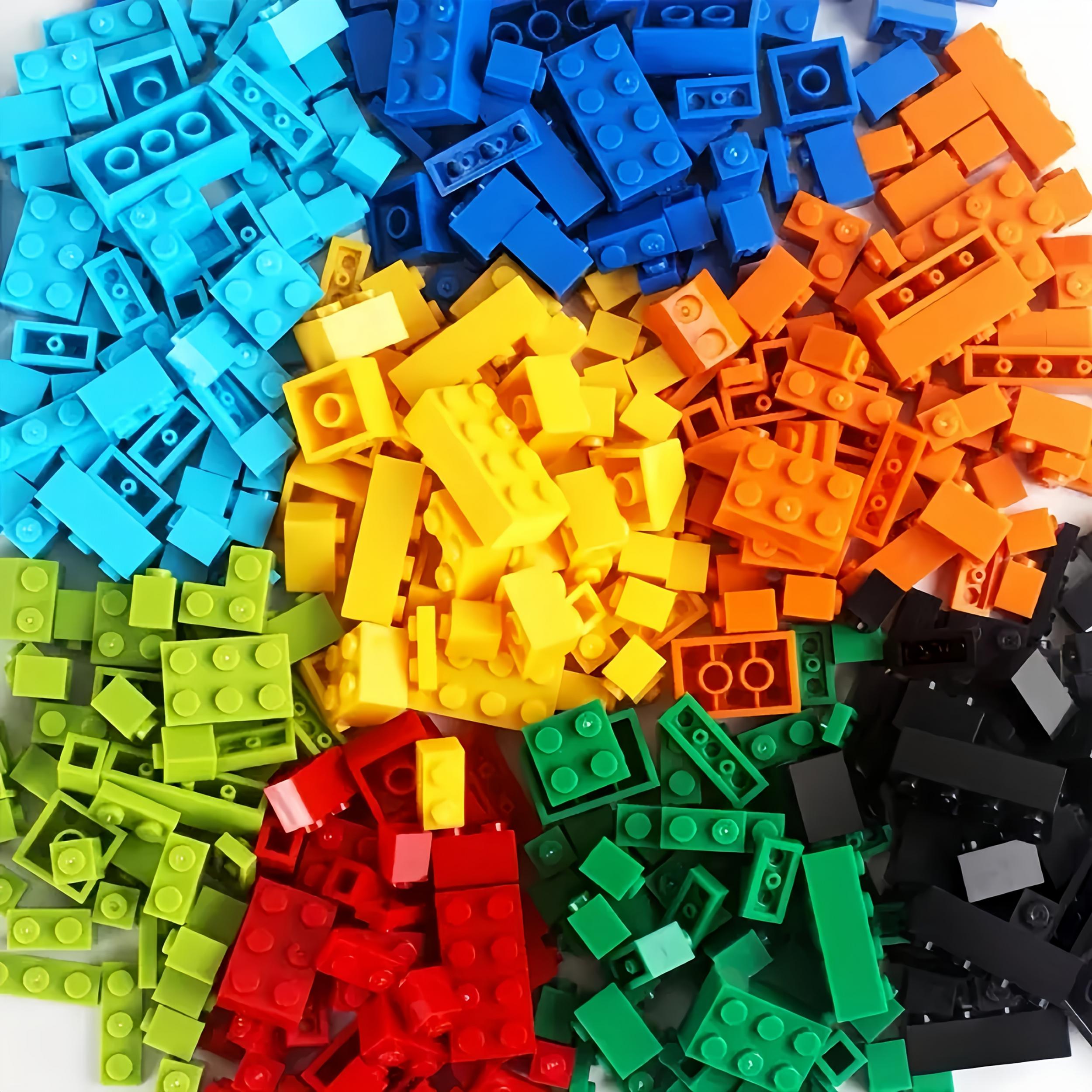 Random Plug in Building Blocks Set Safe ABS Material