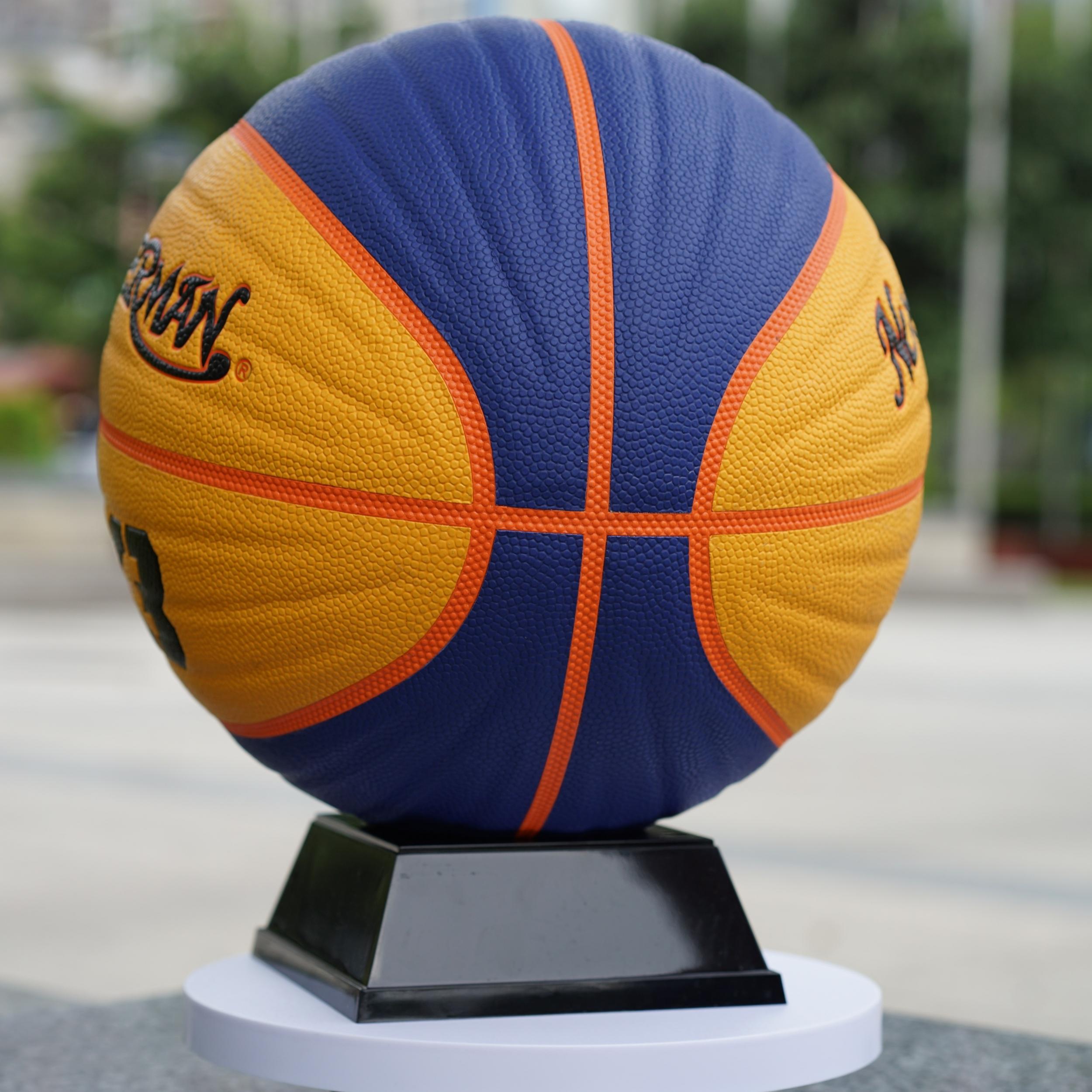 Microfiber Basketball for Outdoor Training and Games