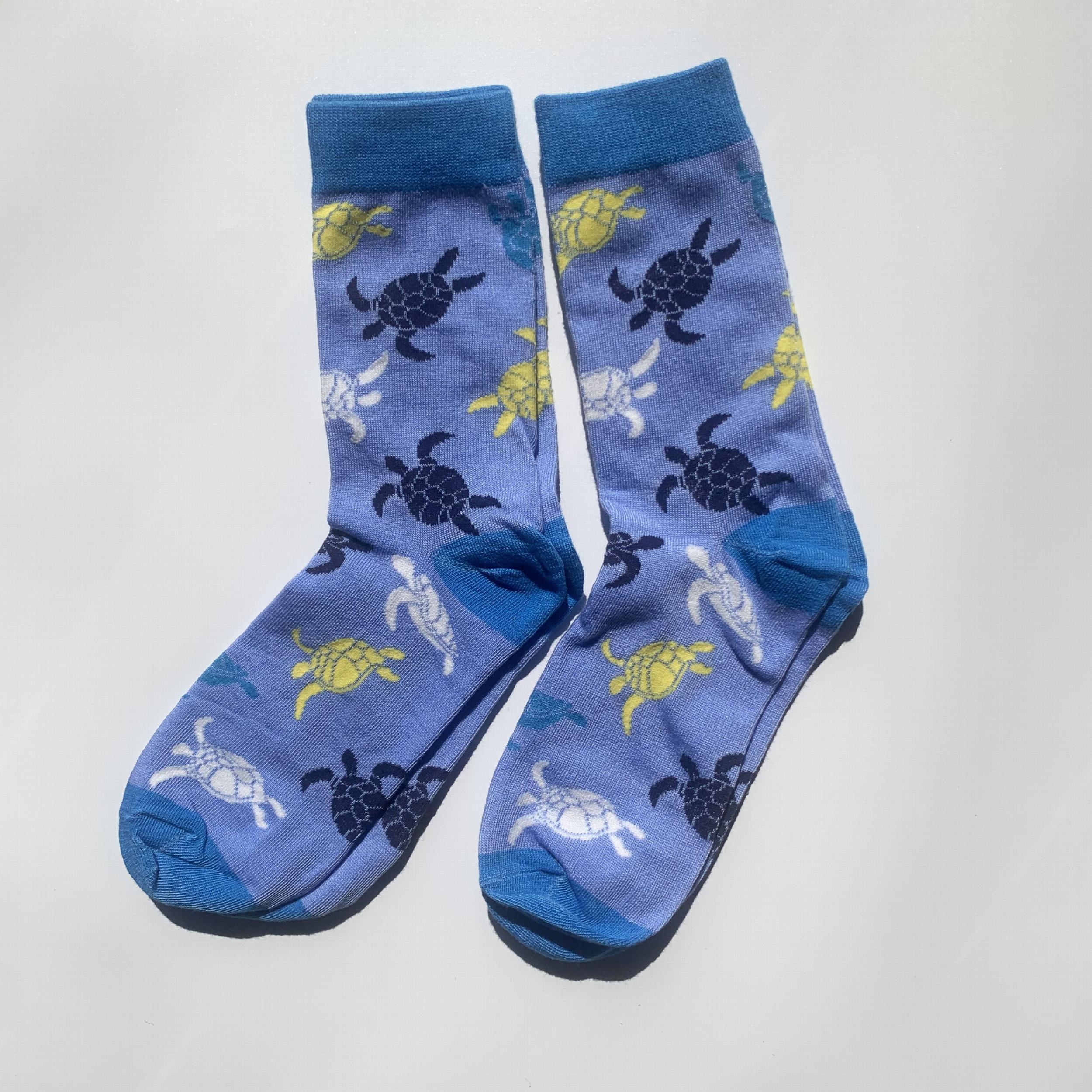 Cute Animal Print Socks for Women, Comfy Mid Tube Stockings