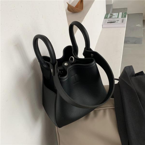 Large Bucket Bags Handbags Women Bags Soild Shoulder Bags