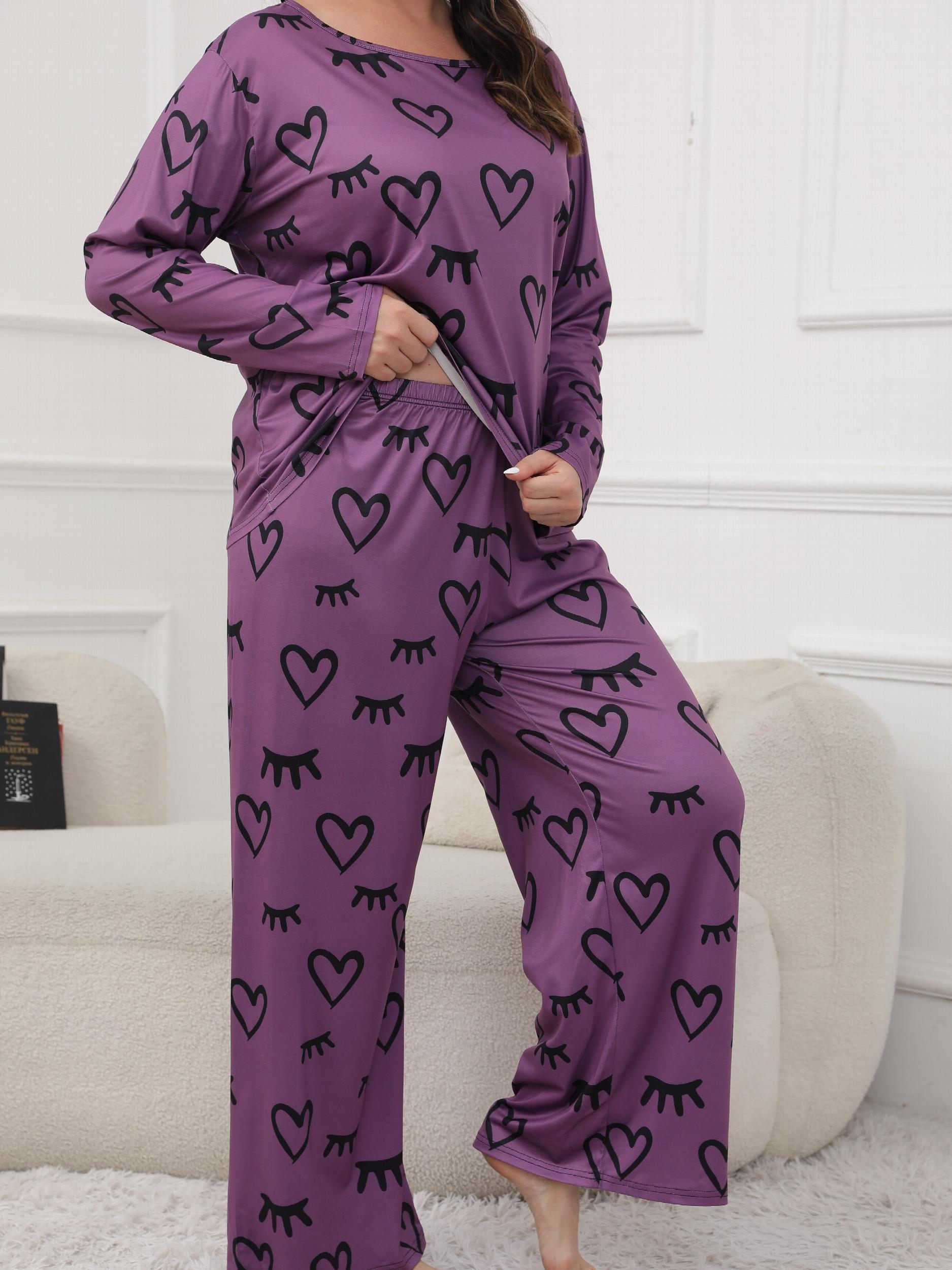  Allover Print Lounge Set