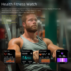 Outdoor Sports Smartwatch, Make Call, Waterproof, Activity Tracking